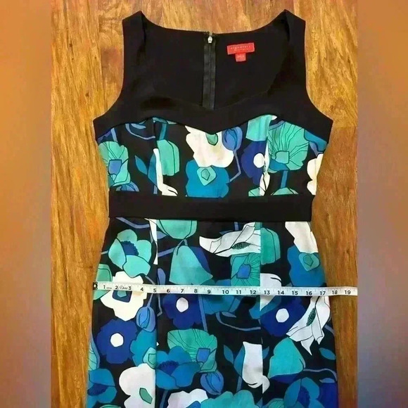 Signature By Sangria Floral Print Sleeveless Women’s Size 8 Dress Spring Hippie - Picture 6 of 11